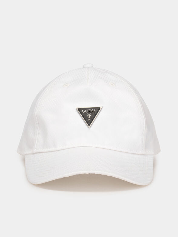Baseball cap with triangle logo - 1