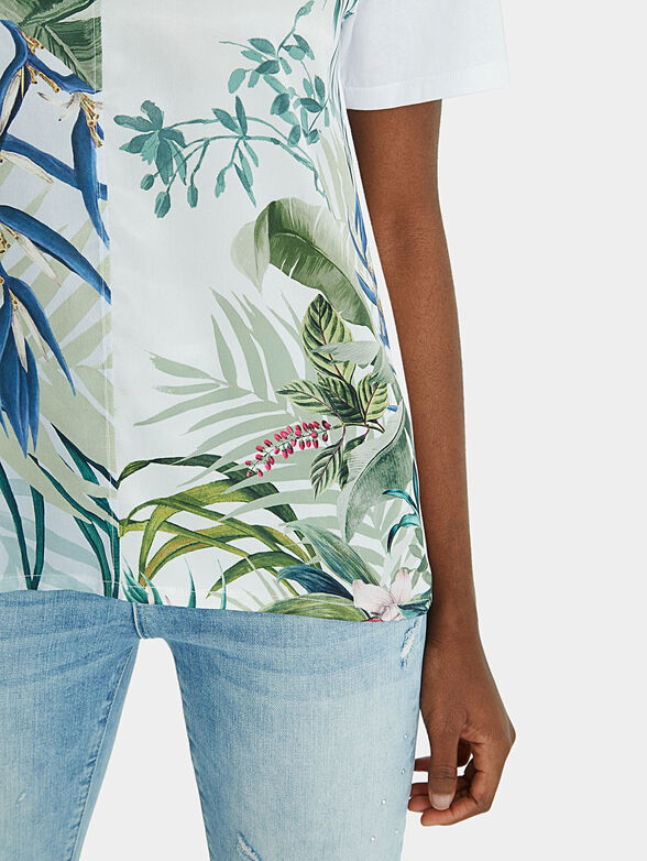 Floral T-shirt - 5