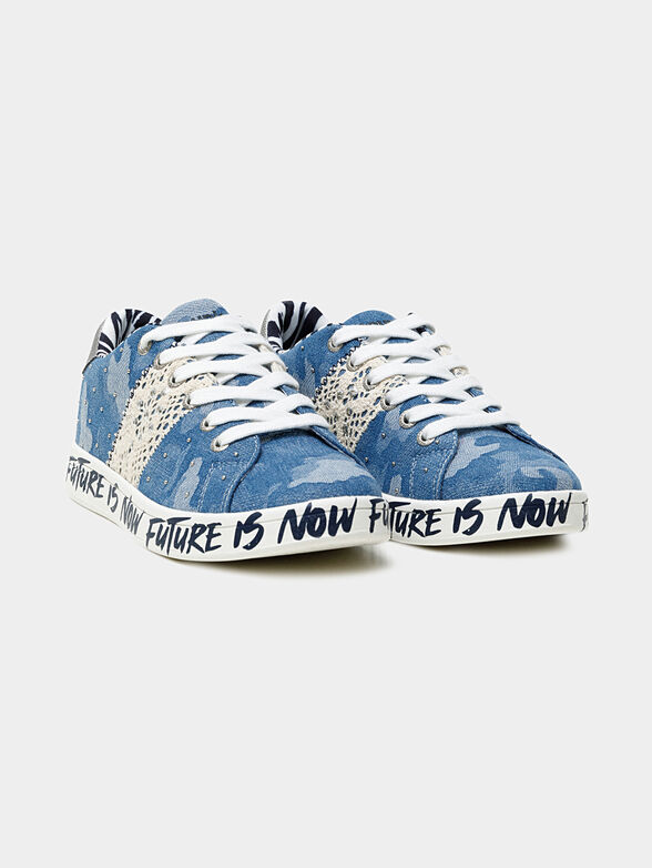 COSMIC Sneakers with camouflage print - 2