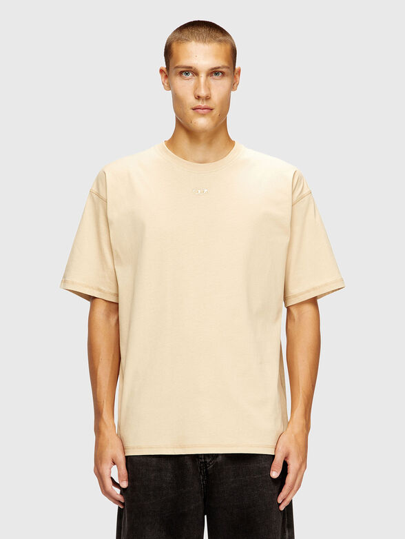 Cotton T-shirt with logo detail - 1