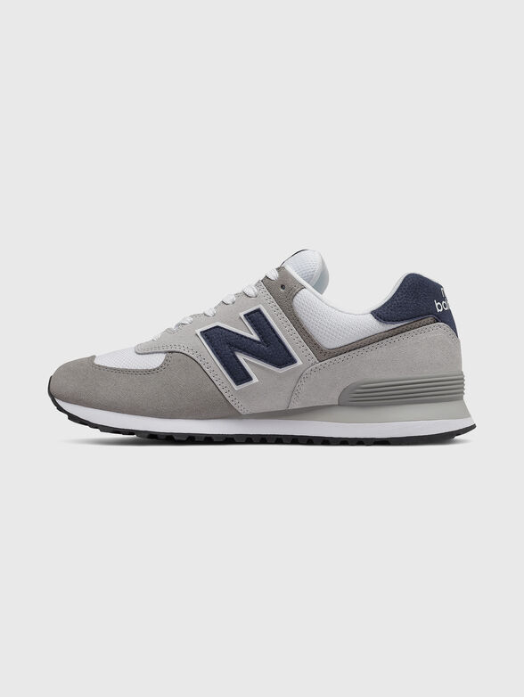 574 sports shoes with contrast logo details - 1