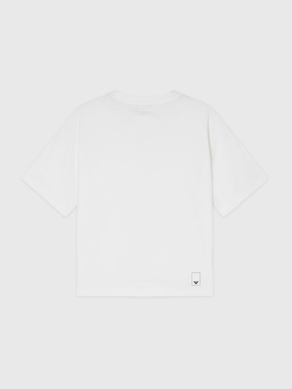 Cotton T-shirt with logo detail - 3