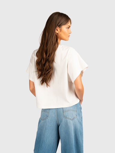 T-shirt with accent embroidery - 3