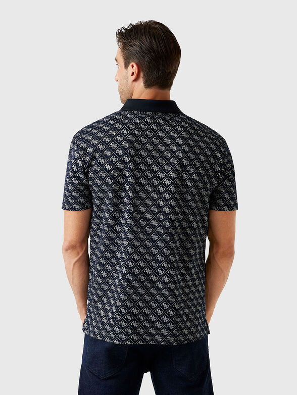 Short-sleeved cotton polo shirt - 3