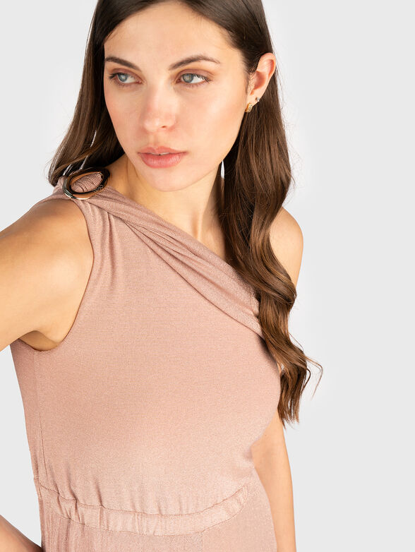 Long jumpsuit with shiny effect - 2