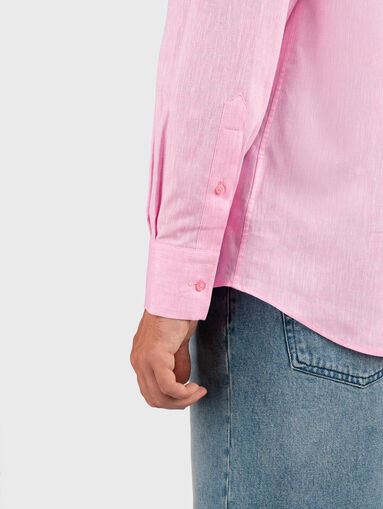 MODERN FIT shirt in pink - 4