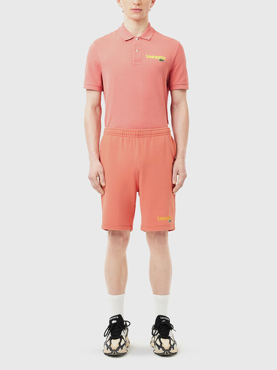 Sports shorts with logo detail - 1