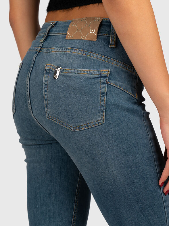 Skinny jeans with a mid waist - 3