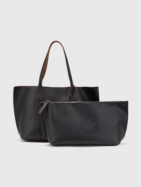 Black leather bag - 4