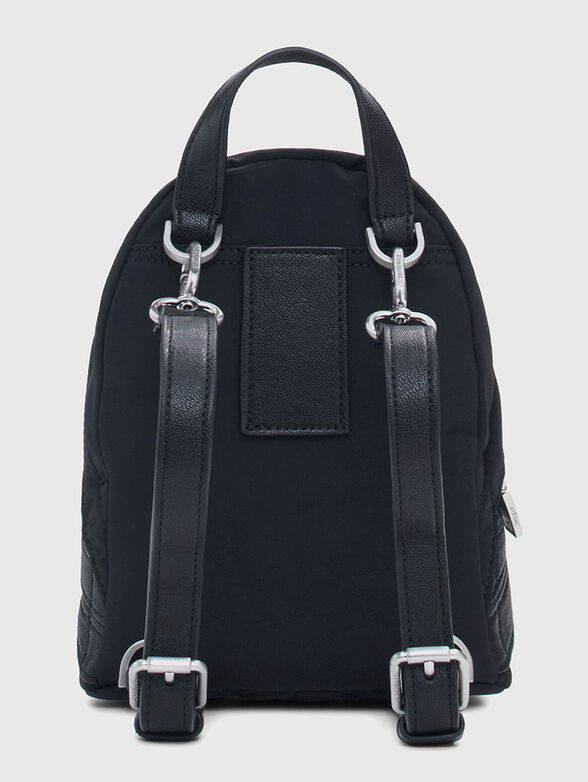 Mini nylon backpack with studs - 3