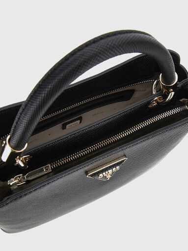 Black bag with saffiano effect  - 5