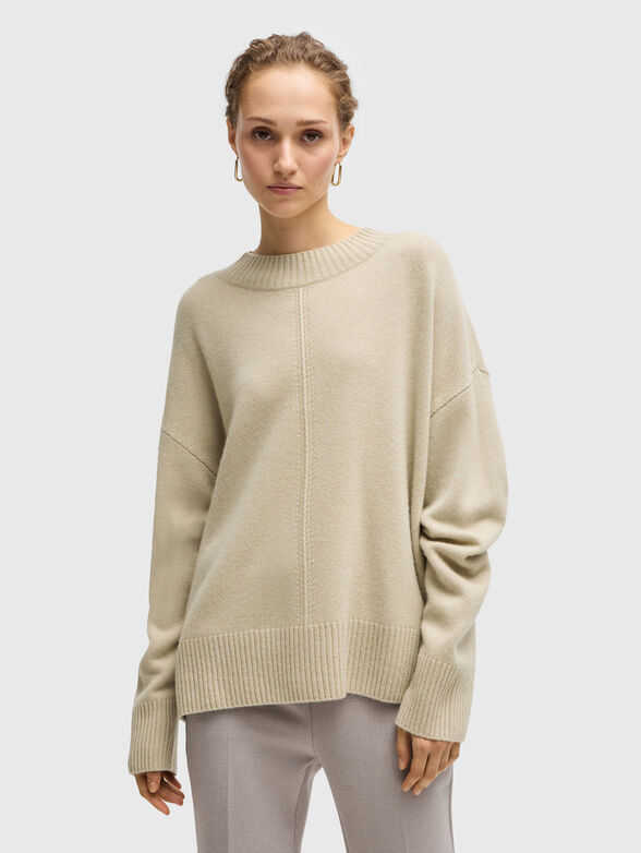 Oversized cashmere sweater - 1