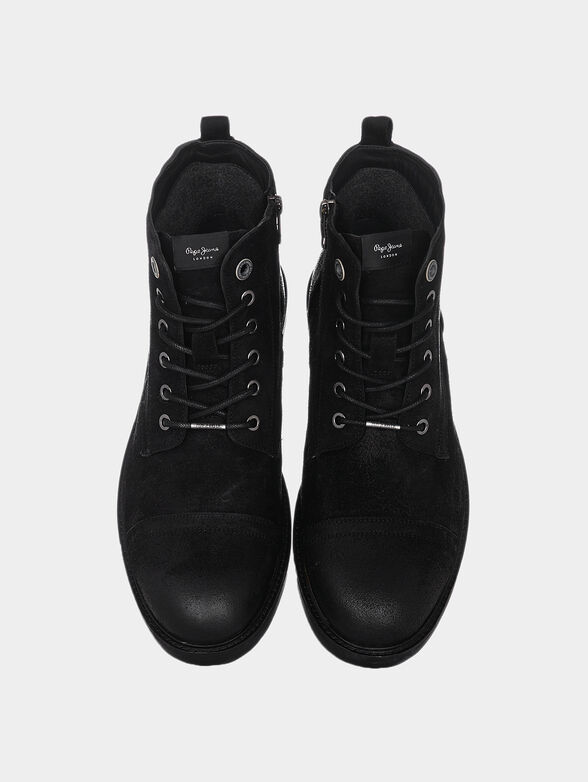 HUBERT Suede ankle boots - 6