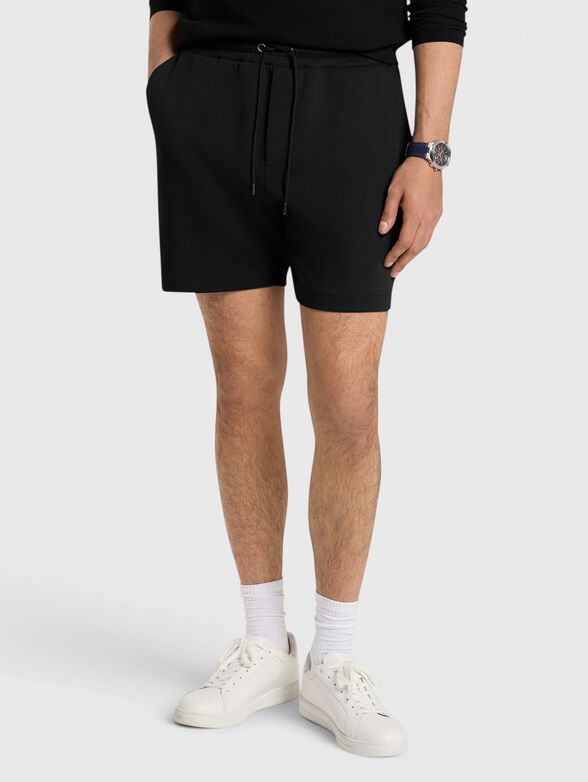 Cotton-blend shorts - 1