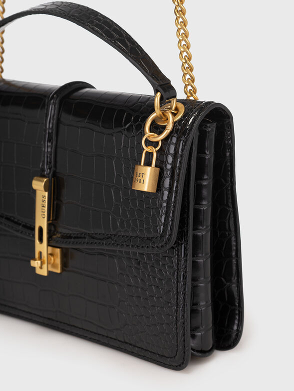 JAMES black crossbody bag  - 5