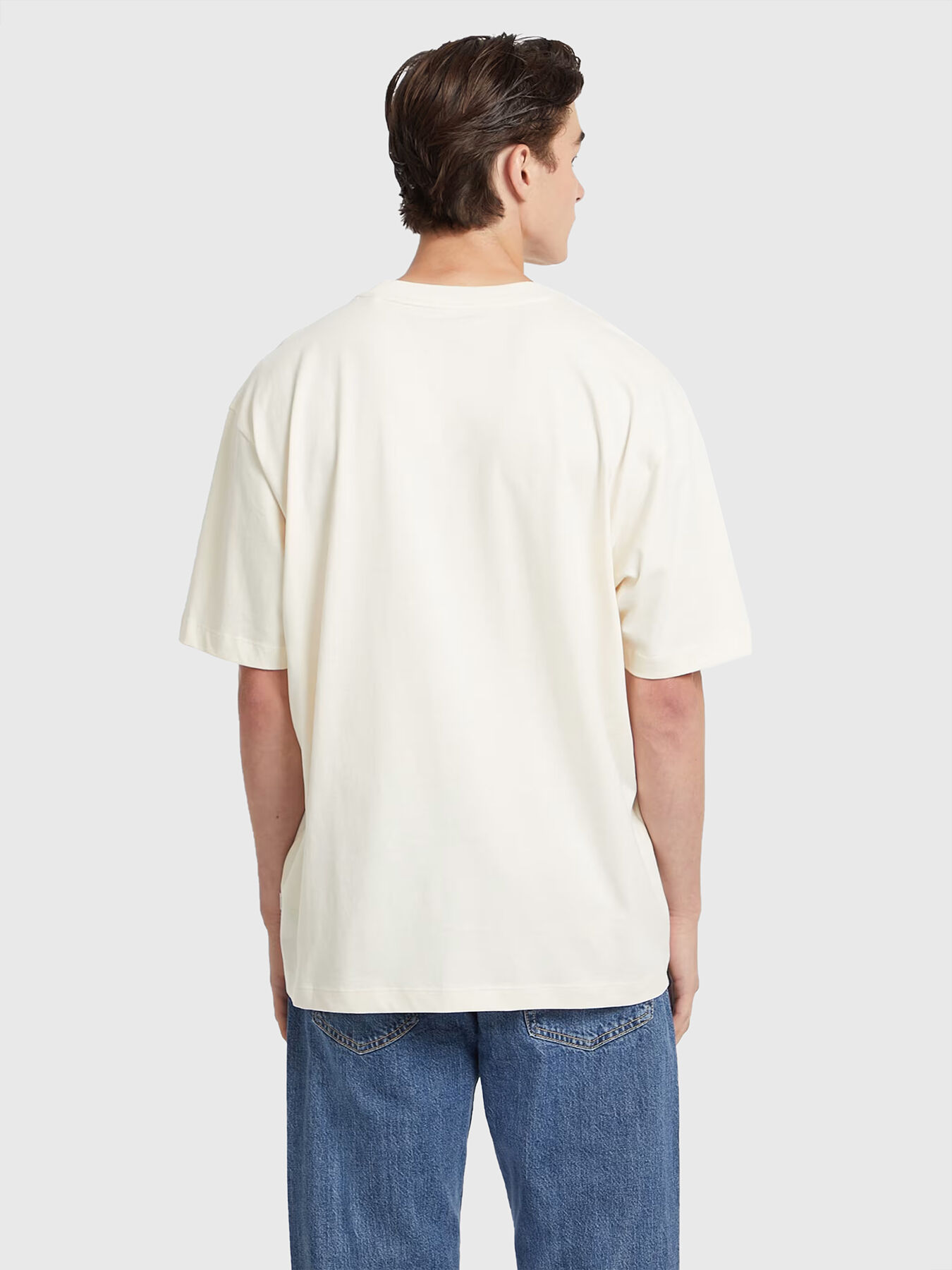 Oversized T-shirt with vintage print brand GUESS JEANS