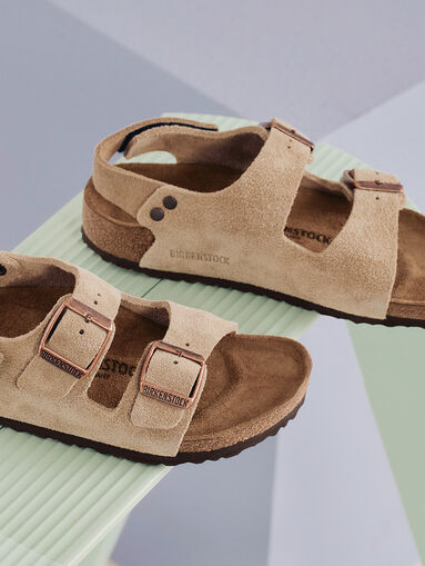 MILANO suede sandals - 4
