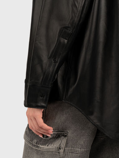 Unisex leather shirt - 5