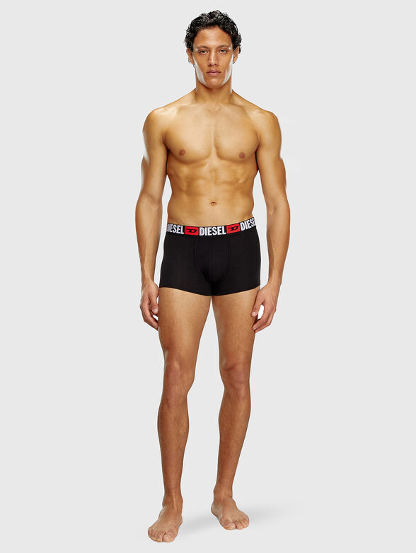 Set of three pairs of boxers in black - 4