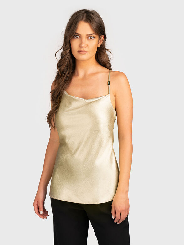 Top in golden color - 1