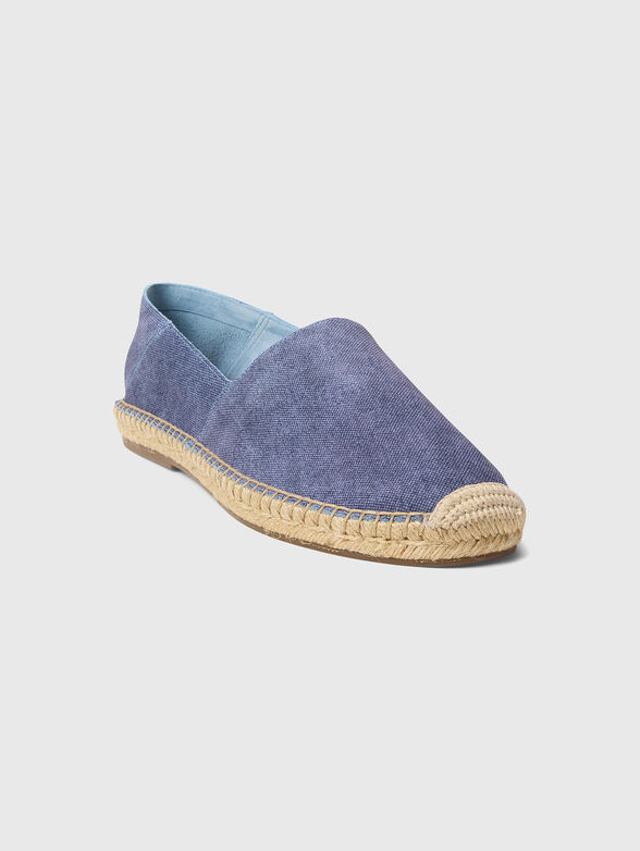 Blue suede espadrilles - 2