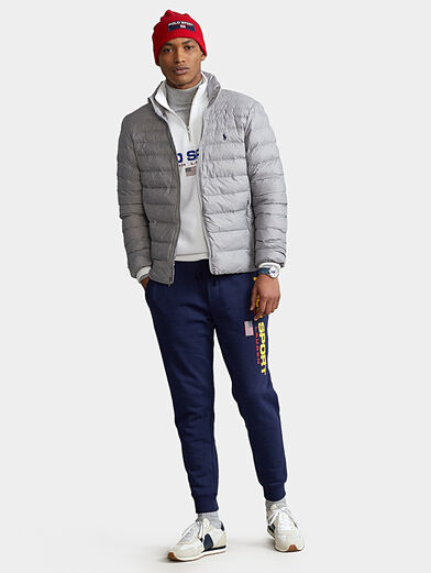 Padded jacket in grey - 2