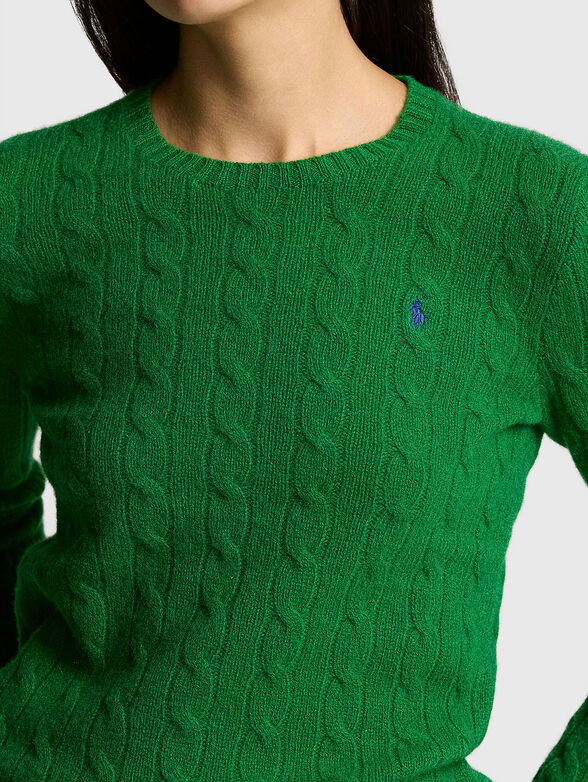 Cashmere and wool sweater - 4