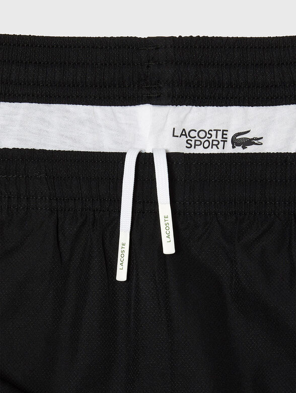 Sports trousers with logo detail  - 4