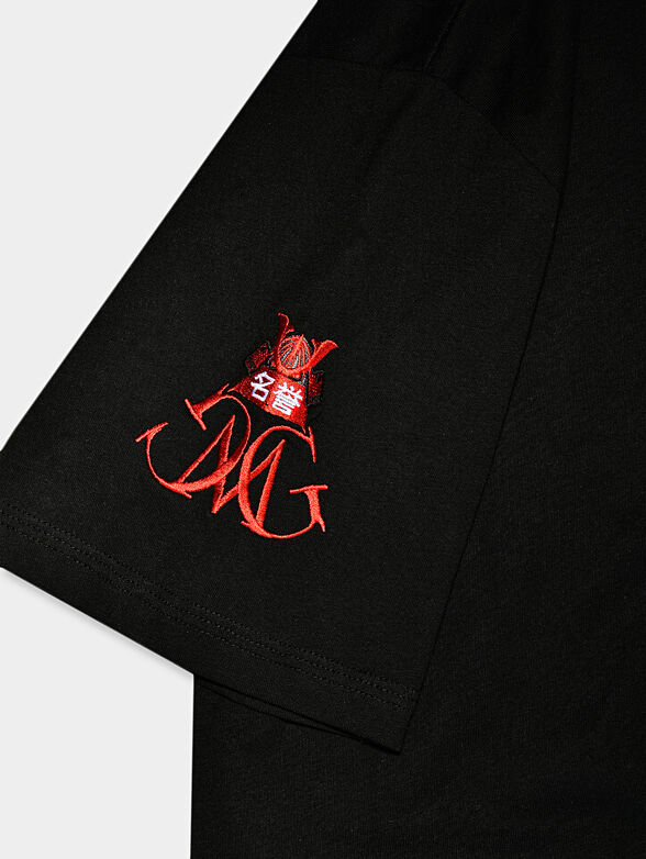 T-shirt TS004 with embroidery and prints - 4