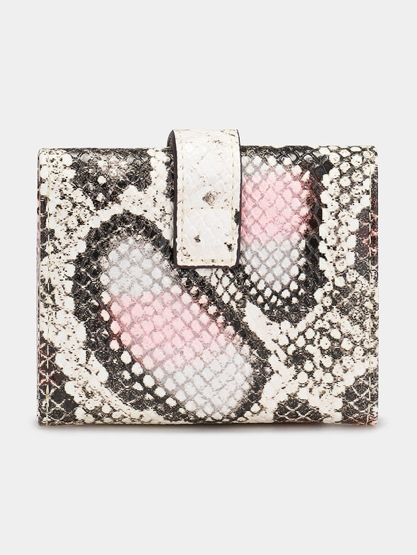KATEY Purse with snake print - 2