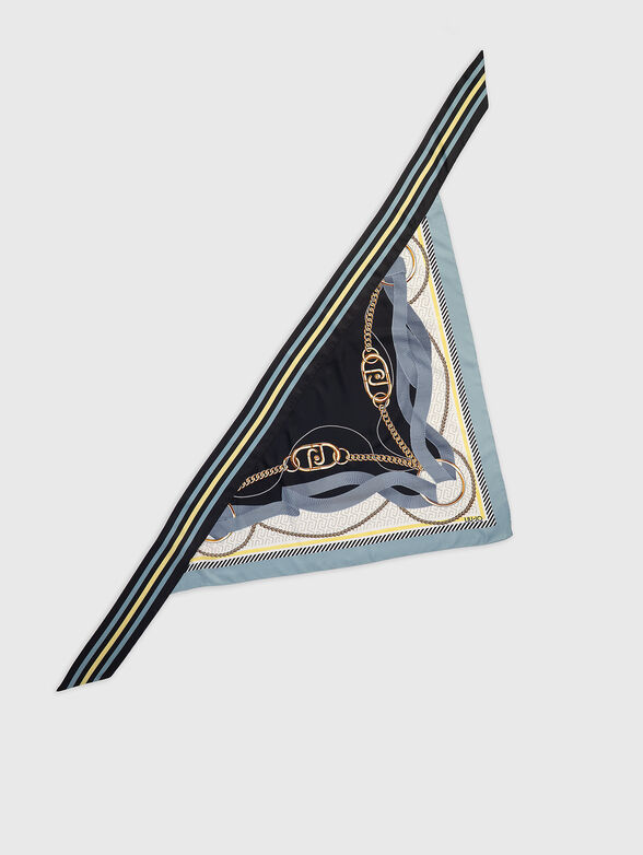 Scarf with animal print - 2