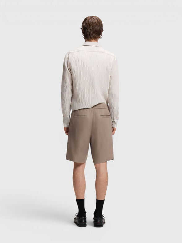 Linen-blend shorts - 2