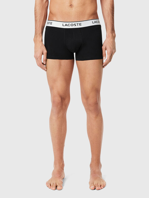Set of three pairs of boxers with logo - 4