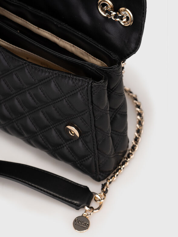 GIULLY bag with quilted effect in beige - 6