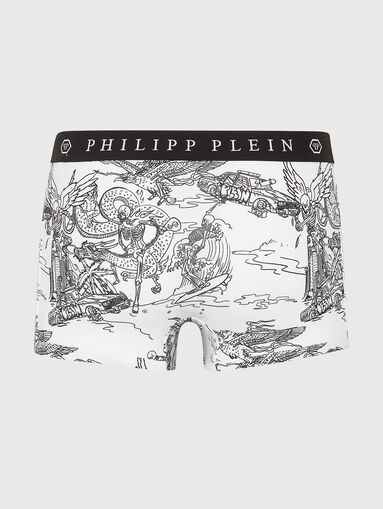 SKELETON TATTOO print boxers - 4