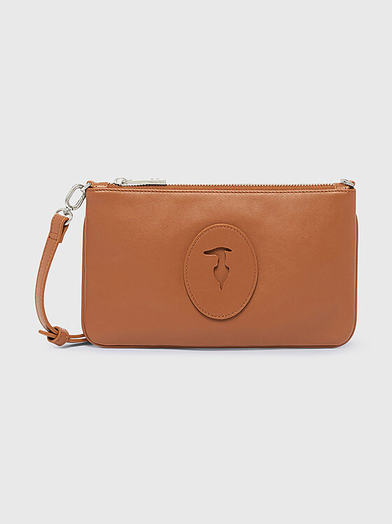 Leather bag with logo - 1