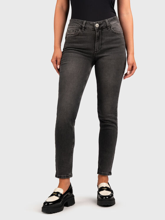 Skinny jeans in grey - 1
