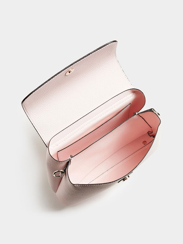 Shoulder bag with triangular logo - 4