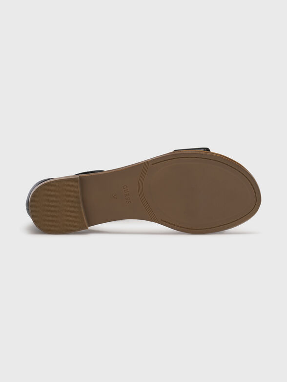 RASHIDA black sandals - 5