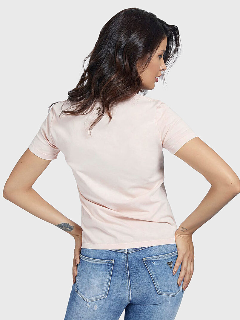 PAULA Black cotton t-shirt - 3