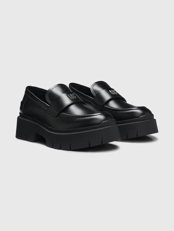 Eco leather loafers - 3