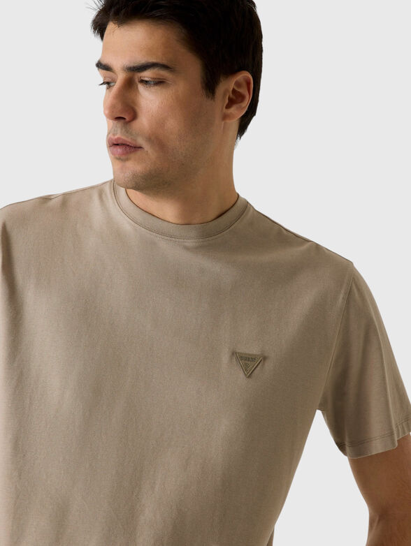 Cotton-blend T-shirt - 4