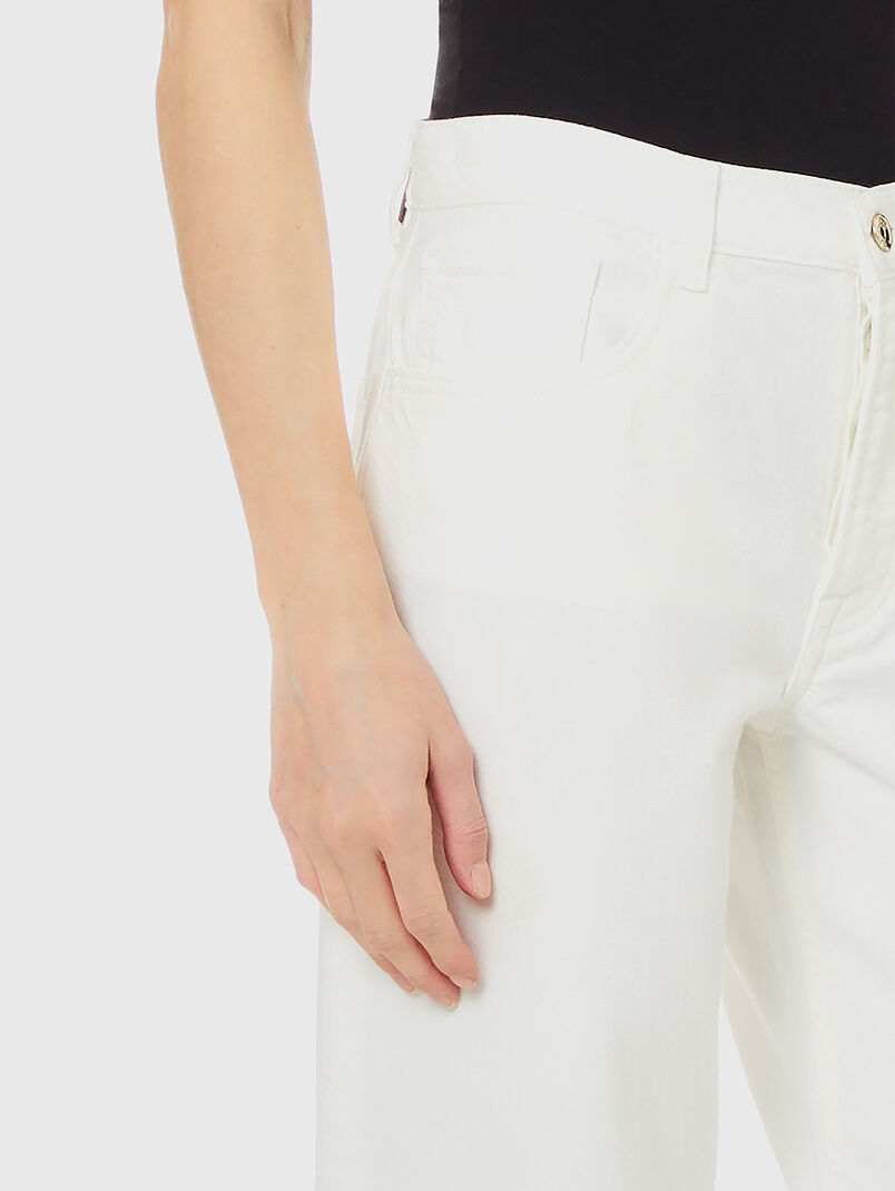 White straight jeans - 2