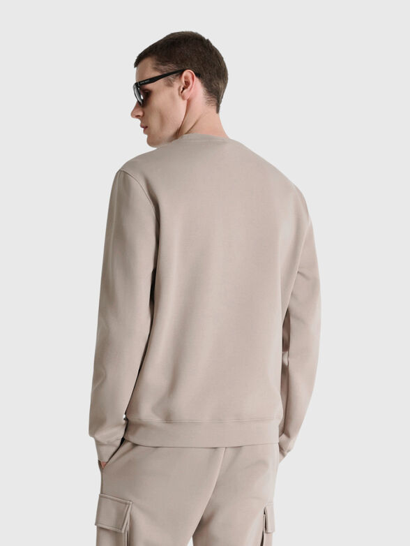 Beige sweatshirt - 3