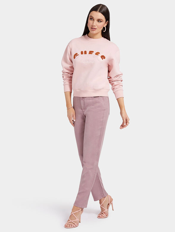 RUTHA black sweatshirt with logo - 2