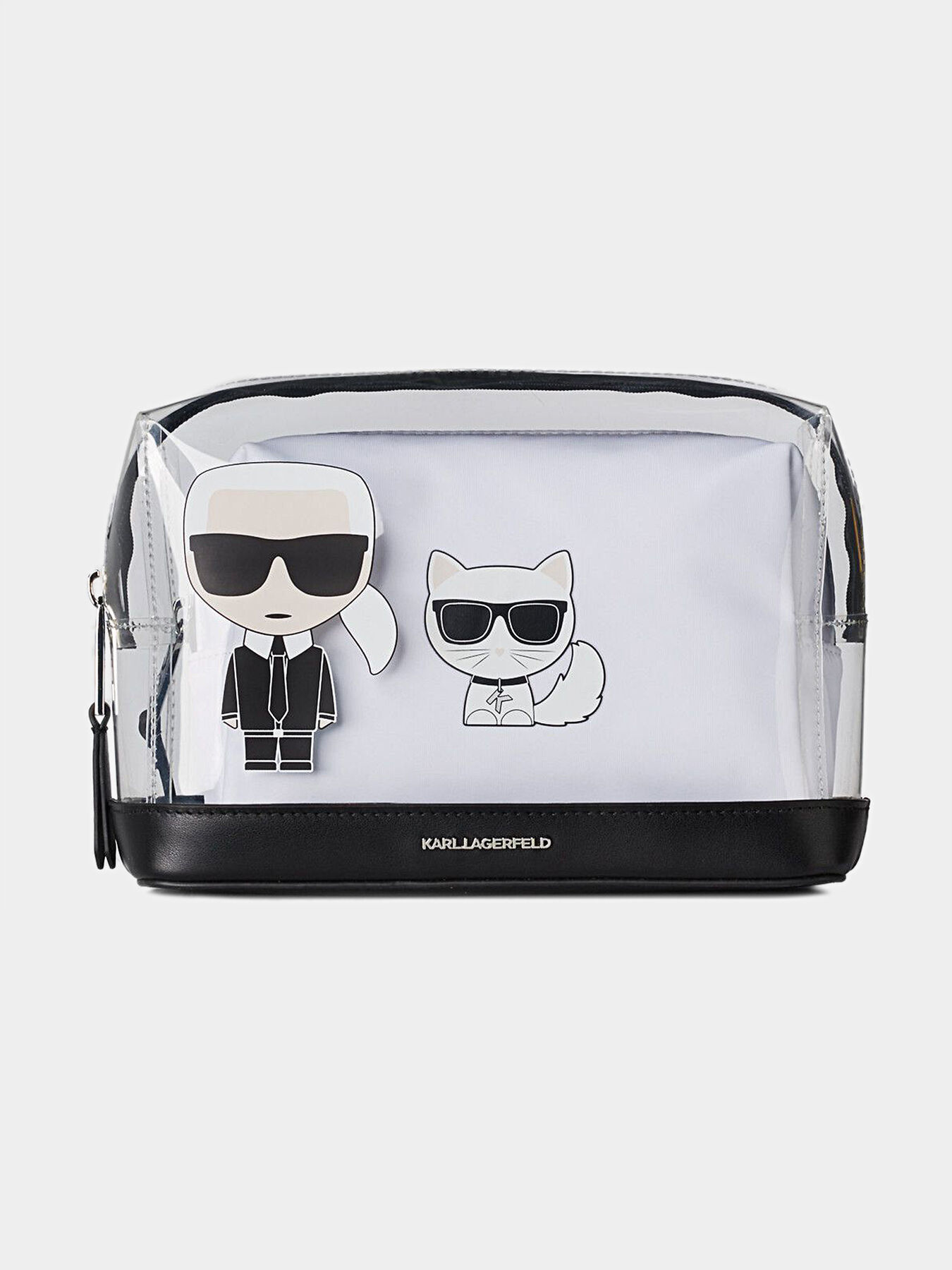 K IKONIK Transparent pouch brand Karl Lagerfeld Globalbrandsstore en