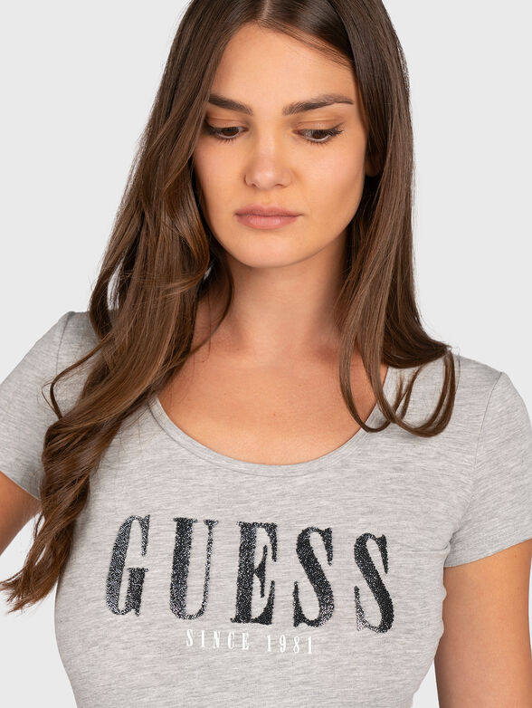 FANNY T-shirt with shiny logo - 4