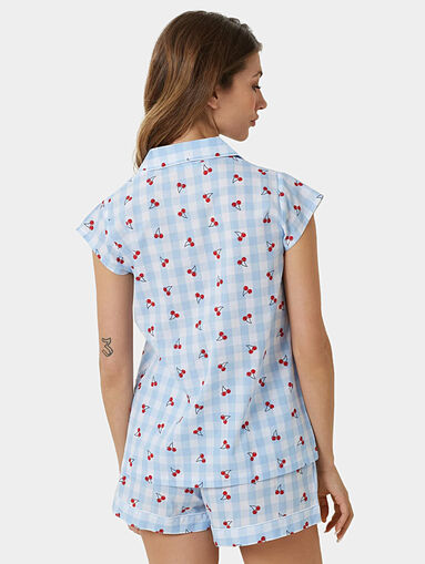 CHERRY II short pajamas in two parts - 4