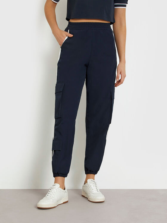 ARLETH dark blue sports trousers - 1