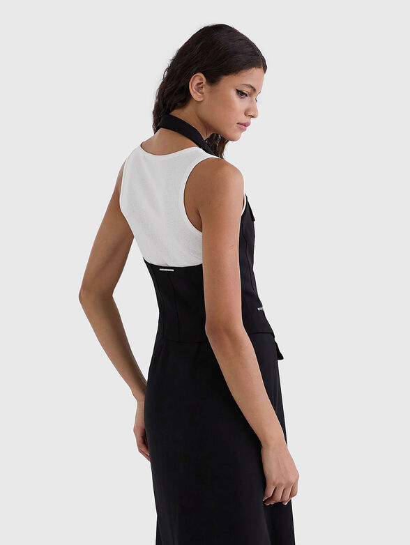 V-neck top with zip - 3